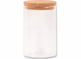 Kesper Skleněná kuchyňská nádoba s korkovým uzávěrem