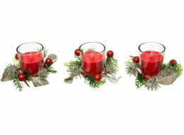 Atmosphera Vonné svíčky vánoční, 3 ks.