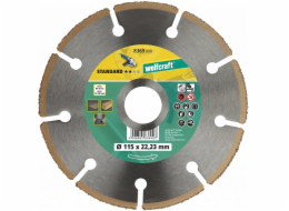 Wolfcraft HM řezací kotouč STANDARD,pr. 115 mm 8369000