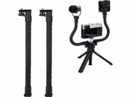 JJC Stativ s flexibilním prodlužovacím ramenem se závitem 1/4" + ISO patkou / FXB-K296