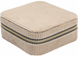 Home Styling Collection Šperkovnice z manšestrové kolekce pro domácí styling, 12 x 12 x 5 cm