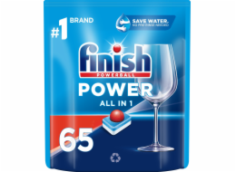 Finish Tablety do myčky Power All in 1 65 ks.