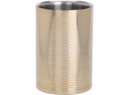 Excellent Houseware Chladič na lahve z nerezové oceli O 12 cm, zlatý