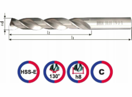 Ghring Vrták 11.5 INOX RN broušení 142-94 HSS-E Co5