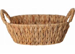 Home Styling Collection Kolekce stylingu pro domácnost BRAID Pletený chlebník s motivem vodního hyacintu a uchy, 30 x 25 cm