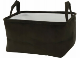 Home Styling Collection Úložný košík s rukojeťmi z kolekce bytového stylingu, polyester, 40 x 29 x 22 cm