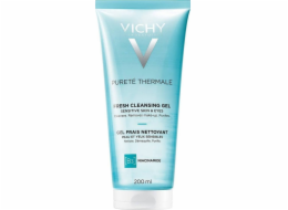 Vichy Purete Thermale Osvěžující čisticí gel na obličej a oči s niacinamidem 200 ml