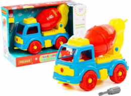 Polesie Polesie 84804 Přeprava bloků Domíchávač betonu 29 prvků v krabici