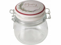 Boltze Porcelánová dóza s víčkem CHARLENE, 450 ml