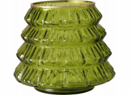 Boltze Skleněný svícen TIWA, výška 11,5 cm