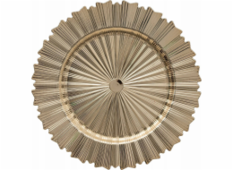 Atmosphera Podtácek pod pohár Fluted Gold, O 33 cm