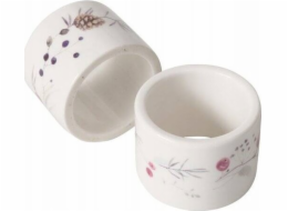 Boltze Keramické kroužky na ubrousky NORDALA, 2 ks.