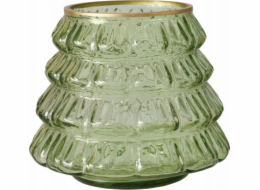 Boltze Skleněný svícen TIWA, výška 11,5 cm