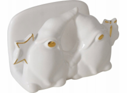 Boltze Home Keramický držák na ubrousky s motivem skřítků MADDY