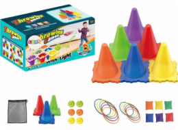 LeanToys Sada sportovních a házecích her 3 v 1