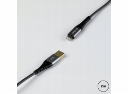 MyScreen Protector kabel USB-A - Lightning 1,2 m černý (MKL120CM)