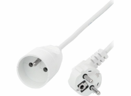 Blow Prodlužovací kabel 9817# PS-171, 1 zásuvka s uzemněním, 5 m, bílý, 3x1 mm