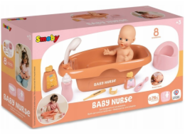 Smoby HRAČKA, KOUPELNA PRO PANENKY A PŘÍSLUŠENSTVÍ