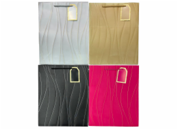 Dárková taška L - Mix color vlny