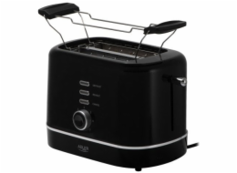 Adler Topinkovač s roštem na housky | 7 úrovní opékání | Funkce rozmrazování a ohřívání