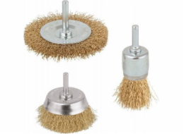 Sada mosazných kartáčů, 3 kusy 2739000