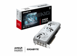 GIGABYTE VGA AMD Radeon RX 9070 XT GAMING OC ICE 16G, 16G GDDR6, 2xDP, 2xHDMI