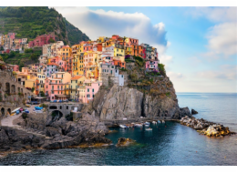 KOMAR Fototapeta Cinque Terre XXL4-085, 368 cm x 248 cm