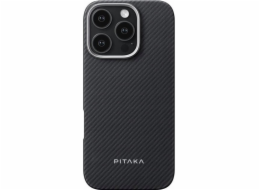 Pitaka Ultra-Slim Case, Black/Grey Twill - iPhone 16 Pro Max