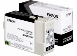 Epson SJIC20P(K) - Černá - originální - inkoustová cartridge - pro TM C3400BK