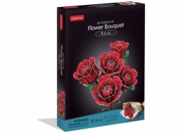 Cubic Fun 3D puzzle Velká květinová kytice - Růže