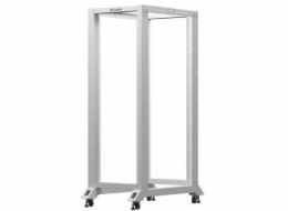 Lanberg Otevřený rack 19 palců 32U 600x1000 šedý