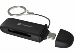Natec Čtečka karet SCARAB C SD/MICRO SD s USB 3.2