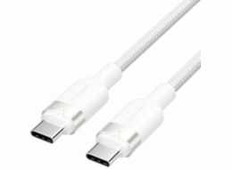 USB-C kabel na C Vention oplot 3A 480Mbps 60W 2m WH
