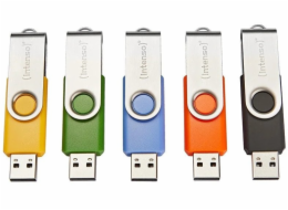 Intenso USB flash disk 2.0 16GB Basic Line, balení 5 kusů
