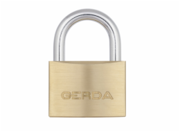 Gerda Mosazný visací zámek 50mm + 3 klíče