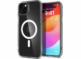 Spigen Crystal Hybrid MagSafe, bílý - iPhone 15 Plus