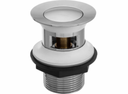 Invena Zátka Automatic click-clack 5/4 malá chromovaná (SC-B1-027)