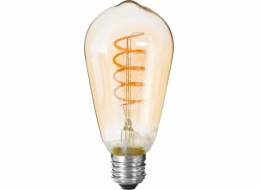 Atmosphera LED žárovka Amber Tear Twisted 2W E27