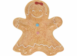 Home Styling Collection Kolekce pro domácí styling Vánoční perníková miska, 22 x 19 cm, SUŠENKA