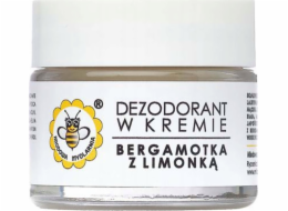 Alkotest MIODOWA MYDLARNIA_ Bergamotový a limetkový krémový deodorant 55g