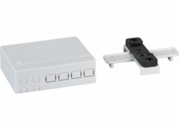 EFB EFB FTTH rozvaděč/zásuvka vnitřní DIN lišta/nástěnná 4xSC Simplex/LC Duplex