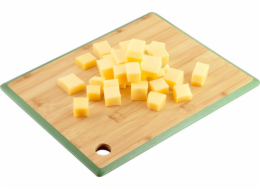 Kesper Bambusové krájecí prkénko s rukojetí, zelené