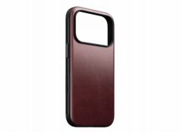 Nomad kryt Modern Leather Case MagSafe Horween pre iPhone 17 Pro - Burgundy Chromexcel