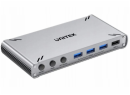 UNITEK KVM přepínač USB-C 10 GB/s s HDMI