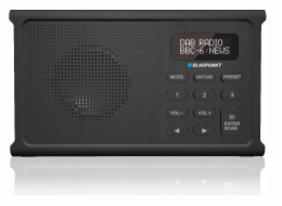 Radio przenośne BLAUPUNKT DAB DR3BK, czarny