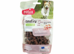 ZOLUX Miękkie przysmaki treningowe dla psa CANDIES mini kostki szynka 150g
