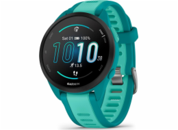 Garmin Forerunner 165 Music 3,05 cm (1.2") AMOLED 43 mm Digitální 390 x 390 px Dotyková obrazovka Tyrkysová GPS