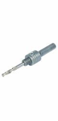 Wolfcraft upínací trn s centrovacím vrtákem pro děrovky o19 – 29 mm 5957000