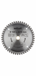 Wolfcraft pilový kotouč jemné řezy,pr. 165×20,16 Z48 6621000