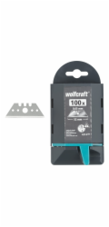 Wolfcraft 100 x profesionální trapézové čepele, délka 61mm 4309000